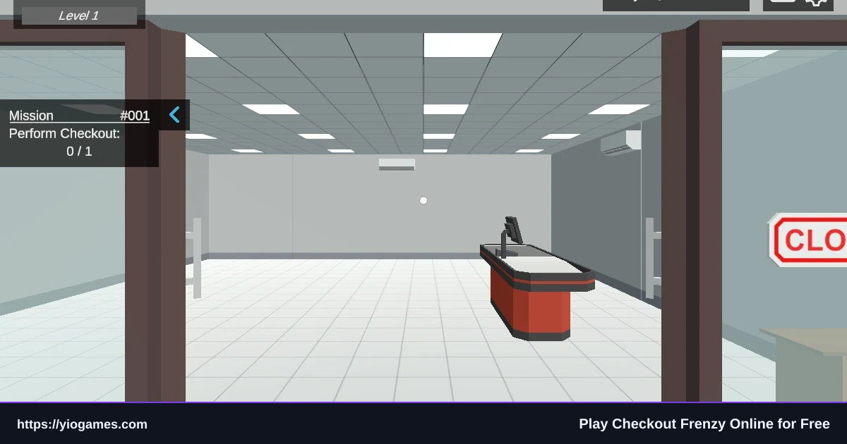 Checkout Frenzy gameplay screenshot